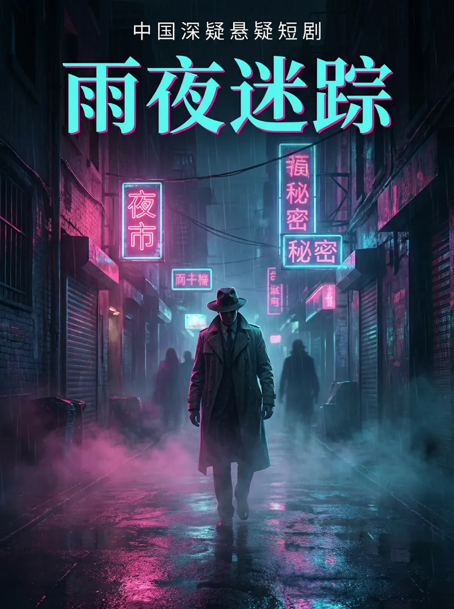 黑暗爆料 悬疑追踪短剧 - 雨夜迷踪海报
